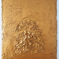 Gold II, 42 x 38 cm, oil on canvas   (Neumann-Hug Collection)