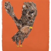 Eagle, 38 x 32 cm, oil on canvas    (Neumann-Hug Collection)