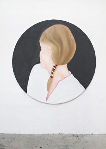 Ohne Titel, 2011Öl auf Leinwand, 150 x 150 cm (privat collection)