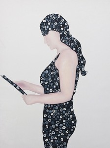 Untitled 2013Öl auf Papier, 140 x 120 cm (privat collection)