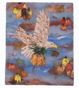Eagle in the Field,  76 x 64 cm, oil on canvas
 Museum Rosenhang Weilburg Collection